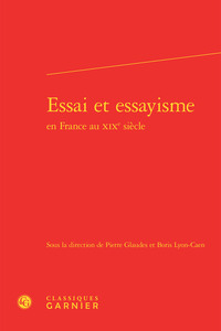 Image de Essai et essayisme