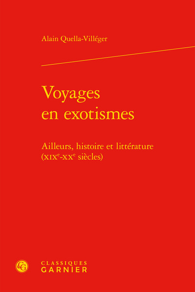 Picture of Voyages en exotismes
