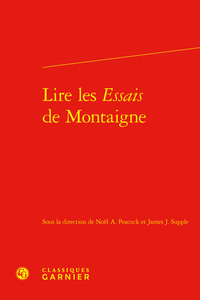 Picture of Lire les Essais de Montaigne