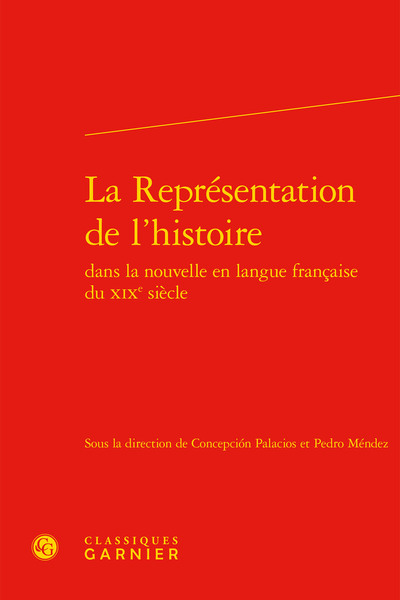 Image de La Représentation de l'histoire