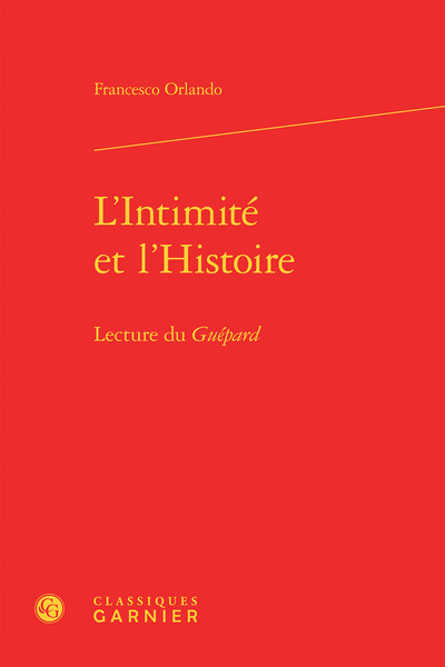 Image de L'Intimité et l'Histoire