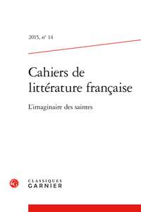 Image de Cahiers de littérature française