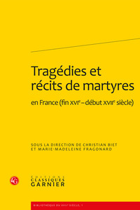Picture of Tragédies et récits de martyres