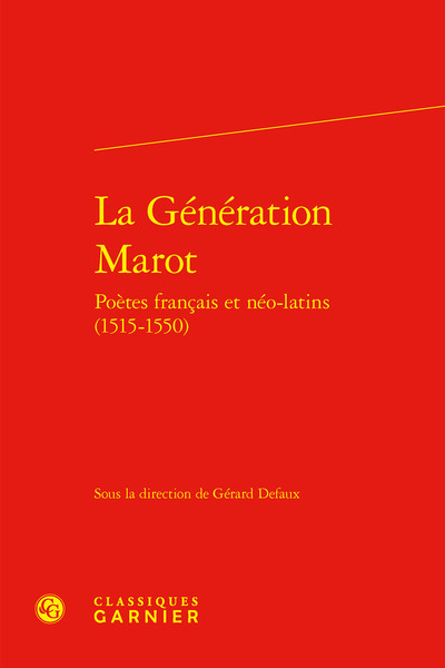 Picture of La Génération Marot