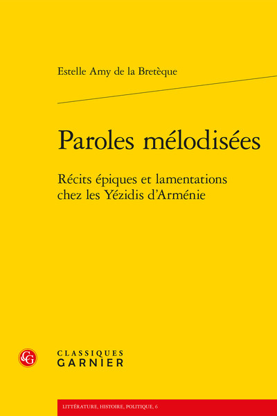 Image de Paroles mélodisées