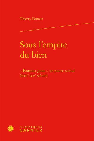 Picture of Sous l'empire du bien