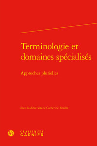 Picture of Terminologie et domaines spécialisés