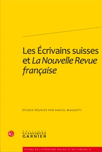 Image de Les Écrivains suisses et La Nouvelle Revue française