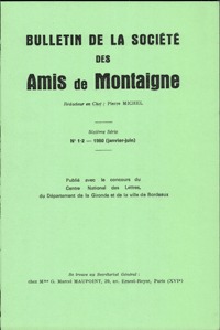 Image de Bulletin de la Société des amis de Montaigne. VI, 1980-1, n° 1-2
