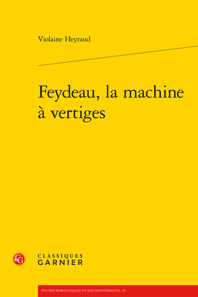 Image de Feydeau, la machine à vertiges