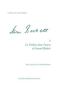 Image de La Violence dans l'oeuvre de Samuel Beckett
