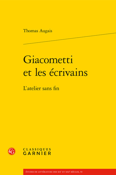 Image de Giacometti et les écrivains