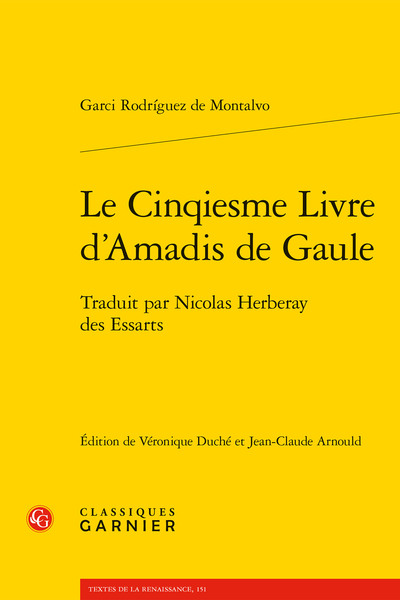 Picture of Le Cinqiesme Livre d'Amadis de Gaule