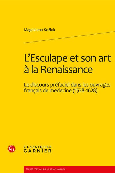 Image de L'Esculape et son art à la Renaissance