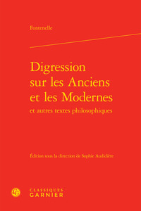 Picture of Digression sur les Anciens et les Modernes