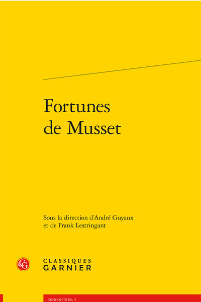 Image de Fortunes de Musset