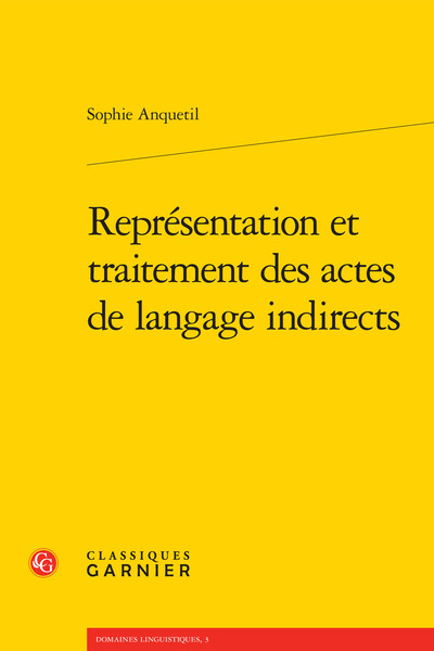 Picture of Représentation et traitement des actes de langage indirects