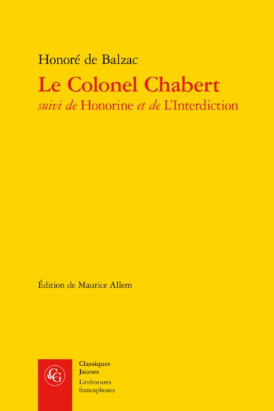 Image de Le Colonel Chabert