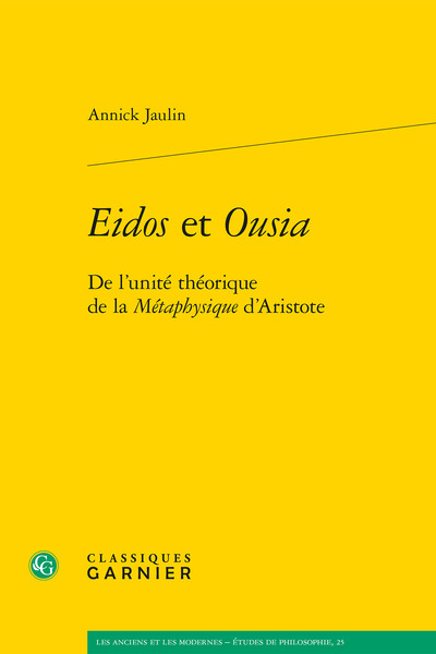 Picture of Eidos et Ousia
