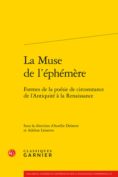 Image de La Muse de l'éphémère