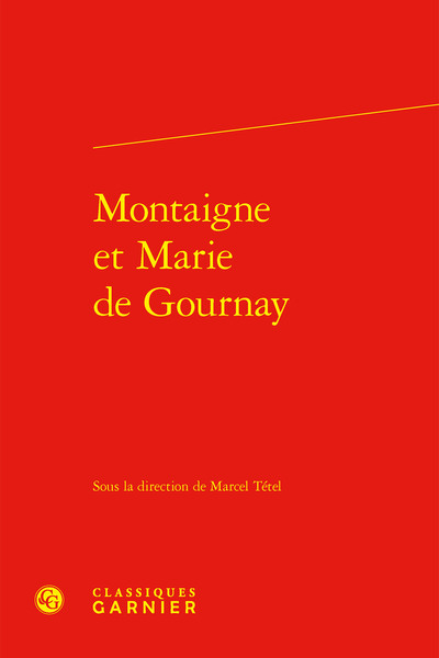 Picture of Montaigne et Marie de Gournay