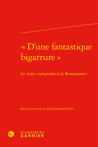 Picture of « D'une fantastique bigarrure »