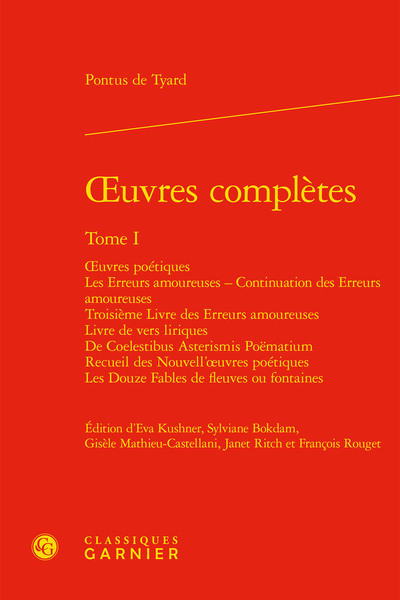 Picture of oeuvres complètes
