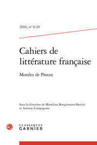 Image de Cahiers de littérature française