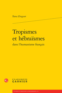 Image de Tropismes et hébraïsmes