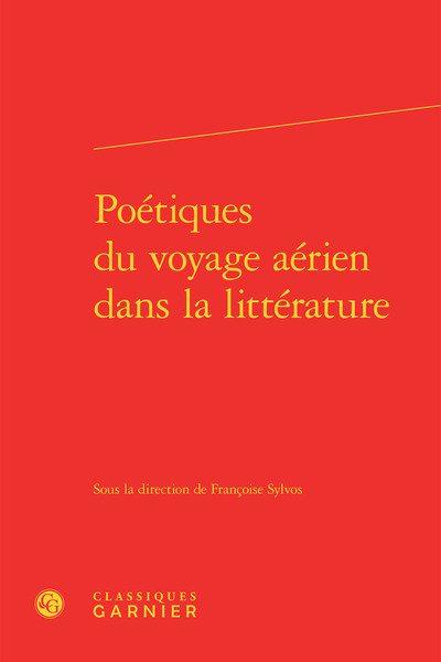 Image de Poétiques du voyage aérien dans la littérature