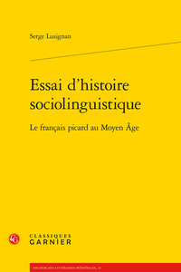 Image de Essai d'histoire sociolinguistique