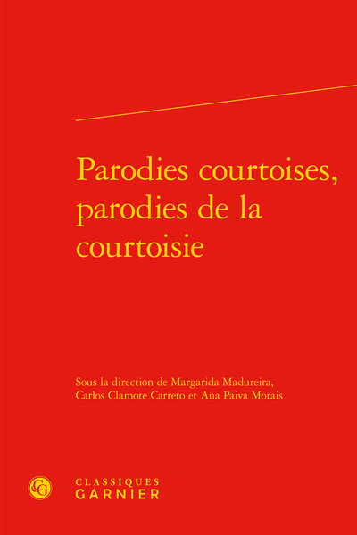 Image de Parodies courtoises, parodies de la courtoisie