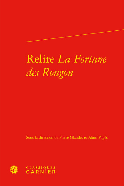 Picture of Relire La Fortune des Rougon