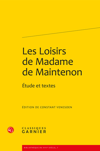 Picture of Les Loisirs de Madame de Maintenon