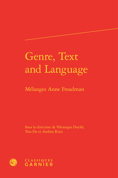 Picture of Genre, Text and Language