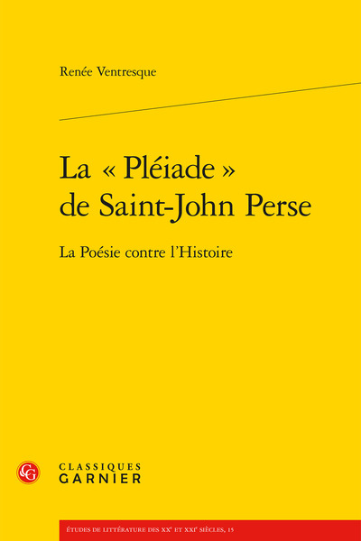 Image de La « Pléiade » de Saint-John Perse