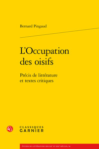 Image de L'Occupation des oisifs