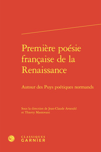 Picture of Première poésie française de la Renaissance