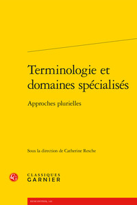 Picture of Terminologie et domaines spécialisés