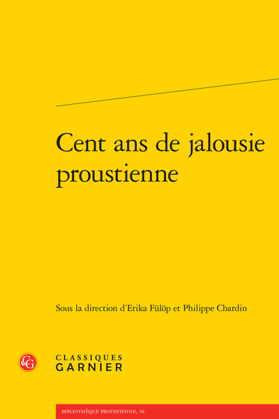 Image de Cent ans de jalousie proustienne