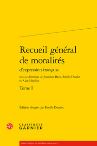 Image de Recueil général de moralités d'expression française