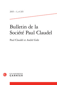 Image de Bulletin de la Société Paul Claudel