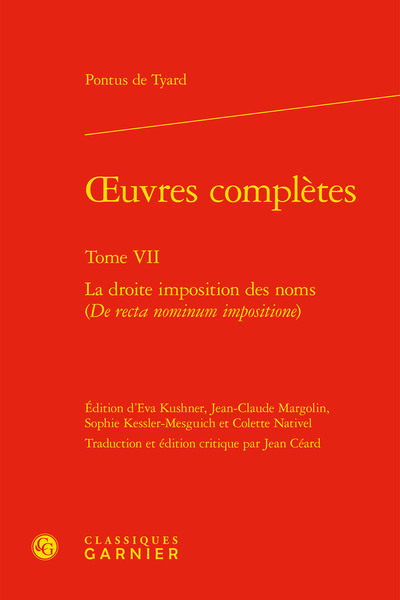Picture of oeuvres complètes