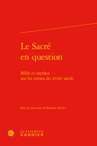 Image de Le Sacré en question
