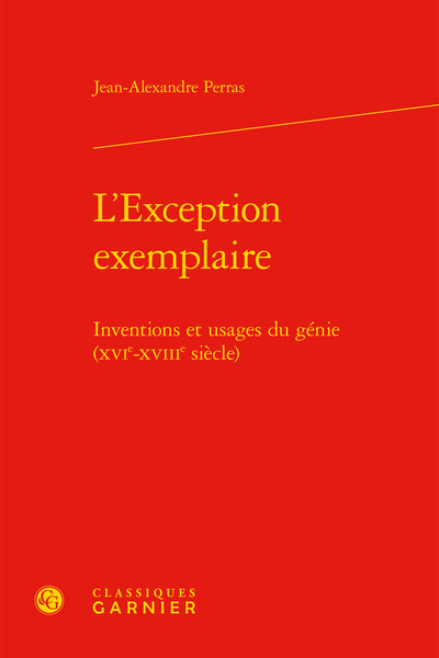 Picture of L'Exception exemplaire