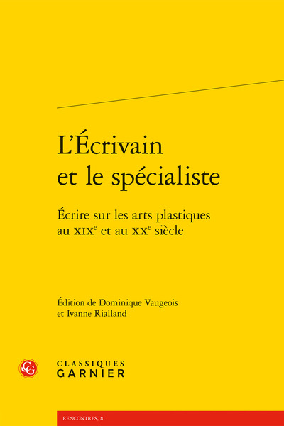 Image de L'Écrivain et le spécialiste