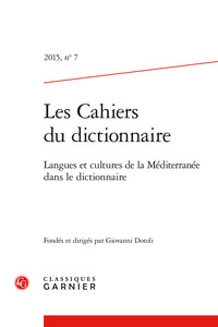 Picture of Les Cahiers du dictionnaire