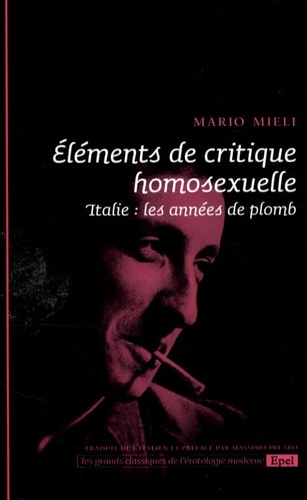 Image de ELEMENTS DE CRITIQUE HOMOSEXUELLE. ITALIE LES ANNEES DE PLOMB