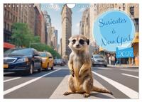 Picture of Suricates à New York (Calendrier mural 2027 DIN A4 vertical), CALVENDO calendrier mensuel