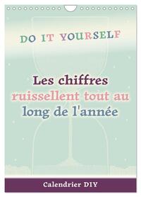 Image de Les chiffres ruissellent tout au long de l'année (Calendrier mural 2027 DIN A4 horizontal), CALVENDO calendrier mensuel